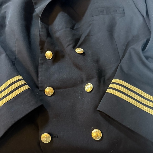 Vintage Delta Pilots First Officer Jacket 50S - Picture 7 of 16